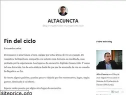 Sites similar to altacuncta.wordpress.com