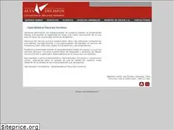 Sites similar to altadecision.cl