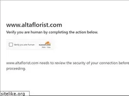 Sites similar to altaflorist.com