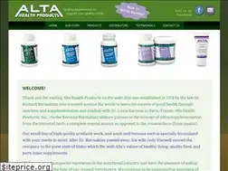 Sites similar to altahealthproducts.com