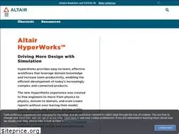 Sites similar to altairhyperworks.de
