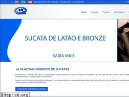 Sites similar to altametais.com.br