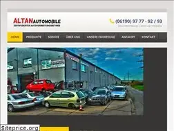 Sites similar to altanautomobile.de