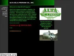 Sites similar to altaoilpropane.com