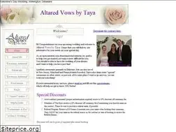 Sites similar to altaredvows.com