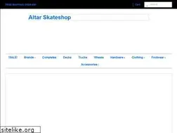 Sites similar to altarskateshop.co.uk