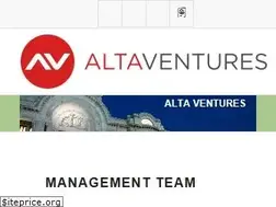 Sites similar to altaventures.com