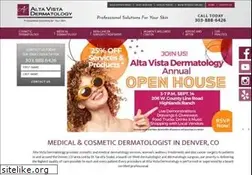 Sites similar to altavistaderm.com