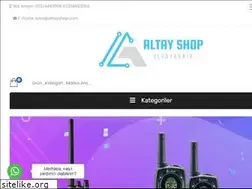 Sites similar to altayshop.com