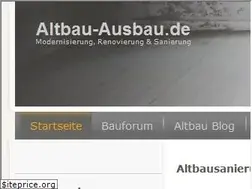 Sites similar to altbau-ausbau.de