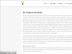 Sites similar to altcodesymbols.com