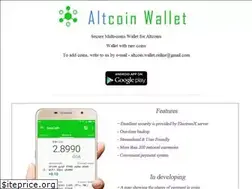 Sites similar to altcoin-wallet.online