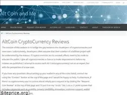 Sites similar to altcoinandme.com