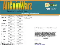 Sites similar to altcoinwarz.com