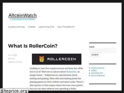 Sites similar to altcoinwatch.com