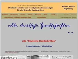 Sites similar to altdeutsche-schrift.de