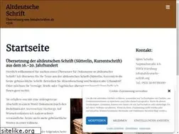 Sites similar to altdeutsche-schrift.org