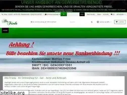 Sites similar to alte-frieda.de