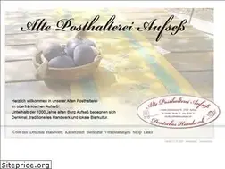 Sites similar to alte-posthalterei.de