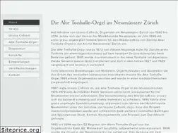 Sites similar to alte-tonhalle-orgel.ch