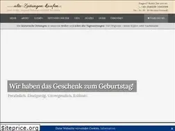 Sites similar to alte-zeitungen-kaufen.de