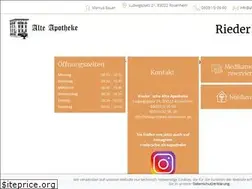 Sites similar to alteapotheke-rosenheim.de