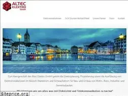 Sites similar to altec-elektro.ch