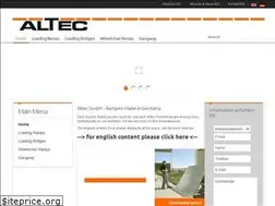 Sites similar to altec.de
