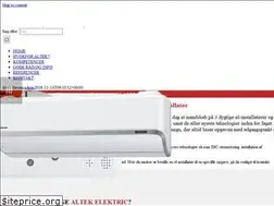 Sites similar to altek-electric.dk