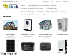 Sites similar to alteksolar.com.ua