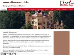 Sites similar to altemauern.info