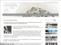 Sites similar to altenberger-dom.de