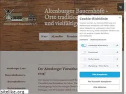 Sites similar to altenburger-bauernhoefe.de