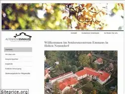 Sites similar to altenheim-emmaus.de