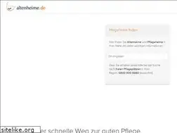 Sites similar to altenheime.de