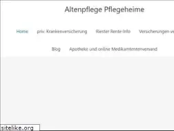 Sites similar to altenpflege-pflegeheim.de