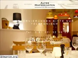 Sites similar to alter-haferkasten.de