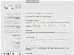 Sites similar to alter-sonic.com