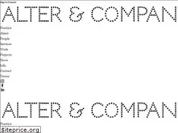 Sites similar to alterandcompany.com