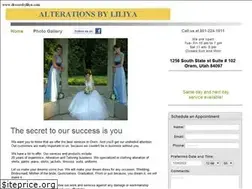 Sites similar to alterationsbyliliya.com