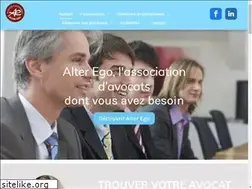 Sites similar to alterego-avocats.fr