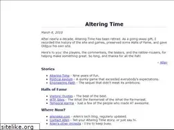 Sites similar to alteringtime.com