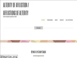 Sites similar to alterityofaffliction.com