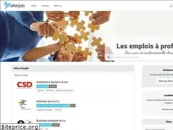 Sites similar to alterjob.be