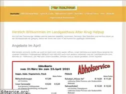 Sites similar to alterkrughelpup.de