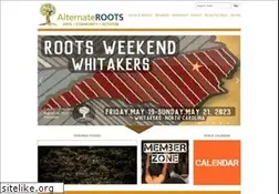 Sites similar to alternateroots.org