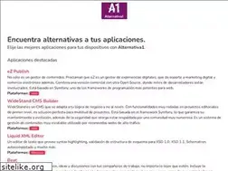 Sites similar to alternativa1.com