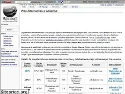 Sites similar to alternativasadsense.wikidot.com