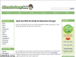 Sites similar to alternative-energy-geek.com