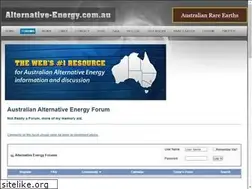 Sites similar to alternative-energy.com.au